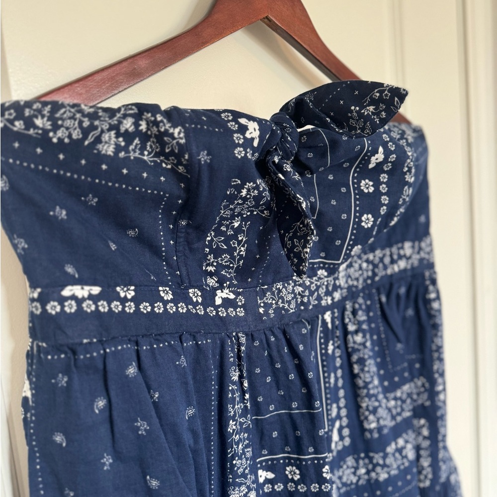 Paisley Print Strapless Sundress Universal Thread